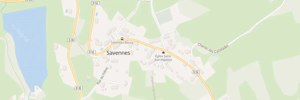 Plan du 23 Rue des Ecoles à Savennes