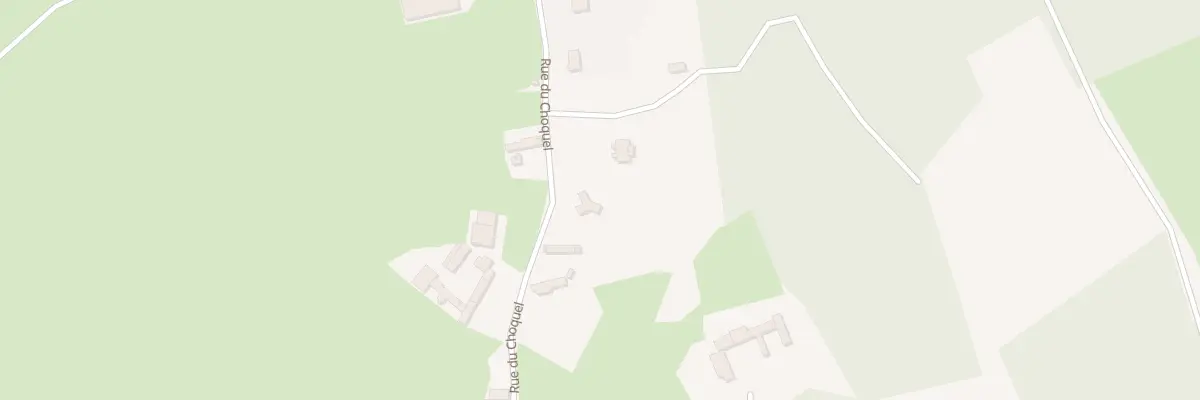 Plan de la Rue du Choquel à Saint-Martin-Choquel