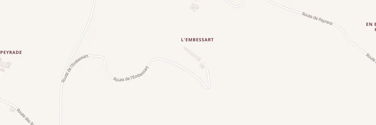 Plan du 577 Rte de l’Embessart à Cuq-Toulza