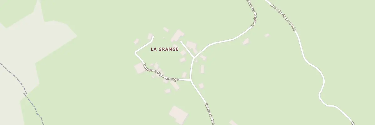 Plan du 5010 Lagrange à Reygade