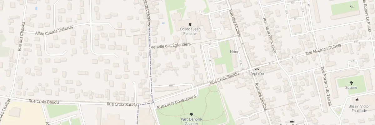 Plan du 5T Rue des Tonneliers à Dry