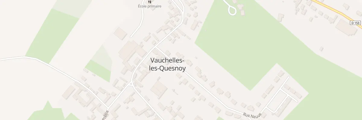 Plan du 67 Rue Neuve à Vauchelles-les-Quesnoy