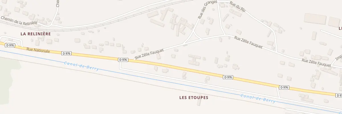 Plan du 60 Rue Nationale à Châtres-sur-Cher