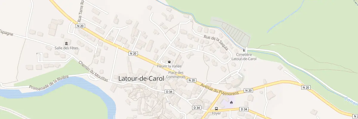 Plan du 6 Rue Sequia à Latour-de-Carol