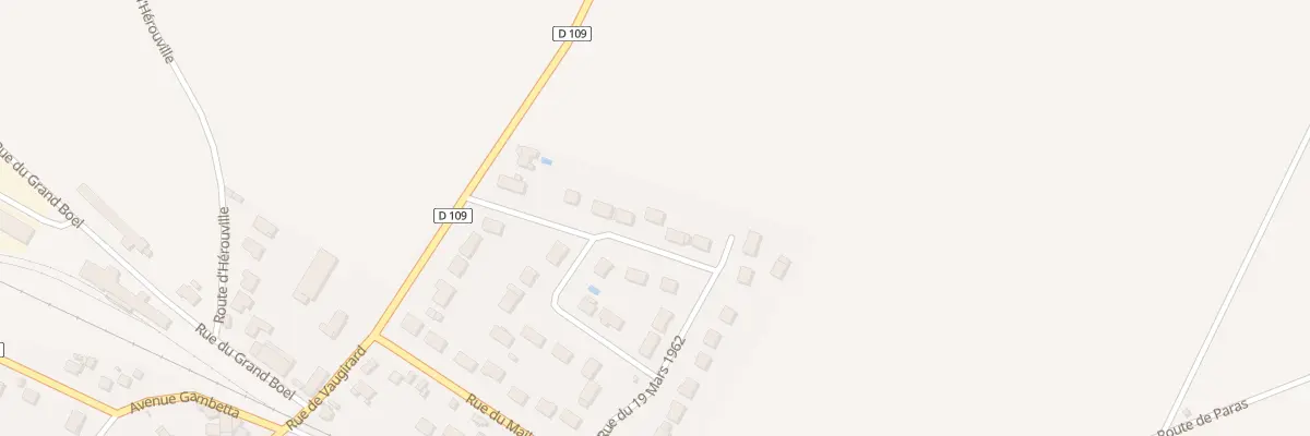 Plan du 24 Rue du 19 Mars 1962 à Janville-en-Beauce