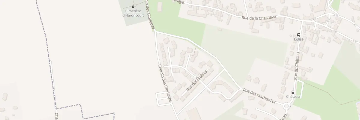 Plan du 3 Rue des Bouleaux à Hardricourt