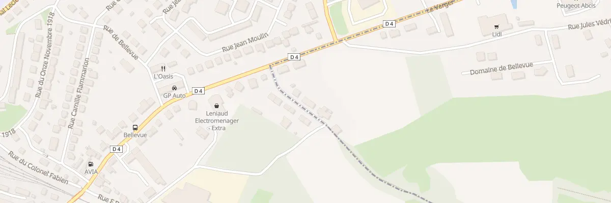 Plan du 4 Rue Pierre Cluzet à Sainte-Feyre
