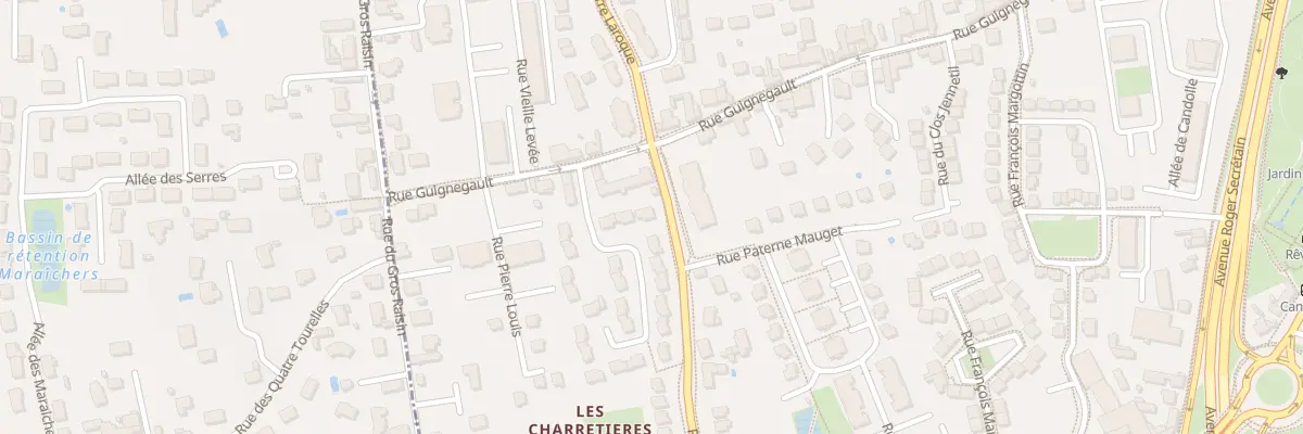 Plan du 5 Rue du Poincon à Orléans
