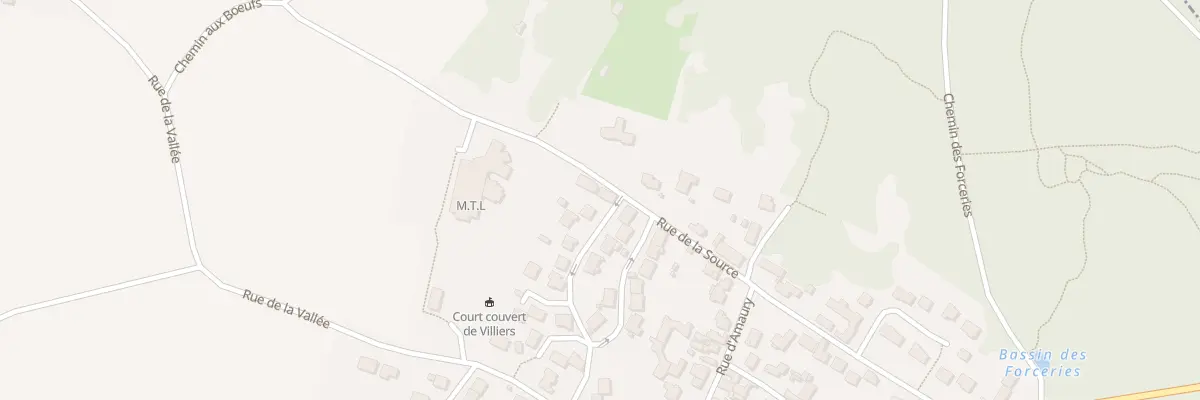 Plan du 21B Rue de la Source à Villiers-Saint-Frédéric