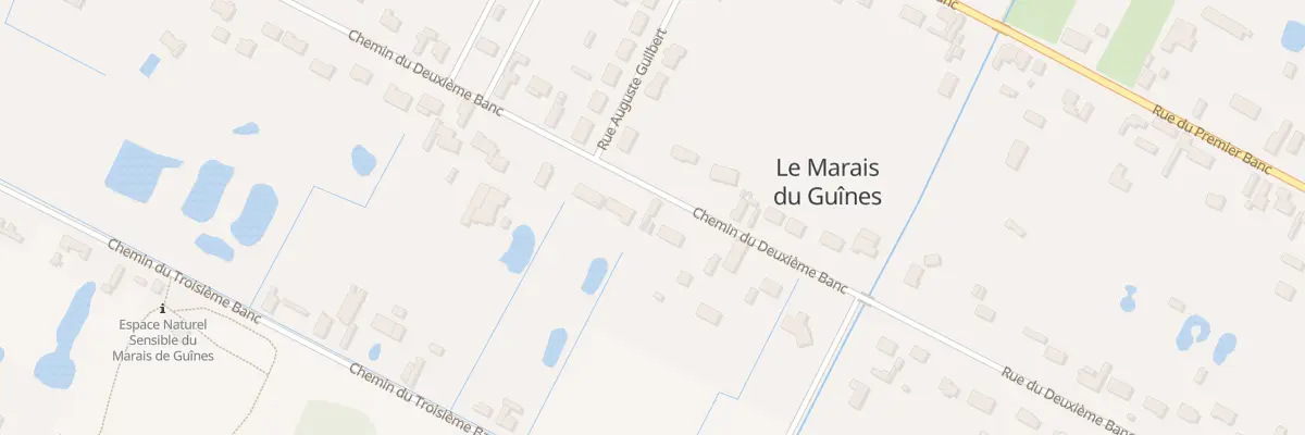 Plan du 500 Che du Deuxieme Banc à Guînes