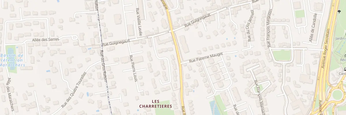 Plan du 7 Rue du Poincon à Orléans