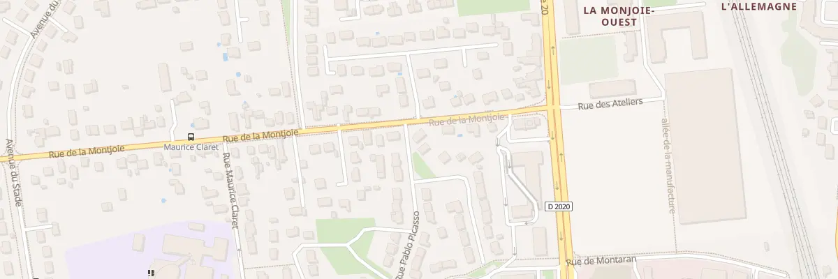 Plan du 165 Rue de la Montjoie à Saran