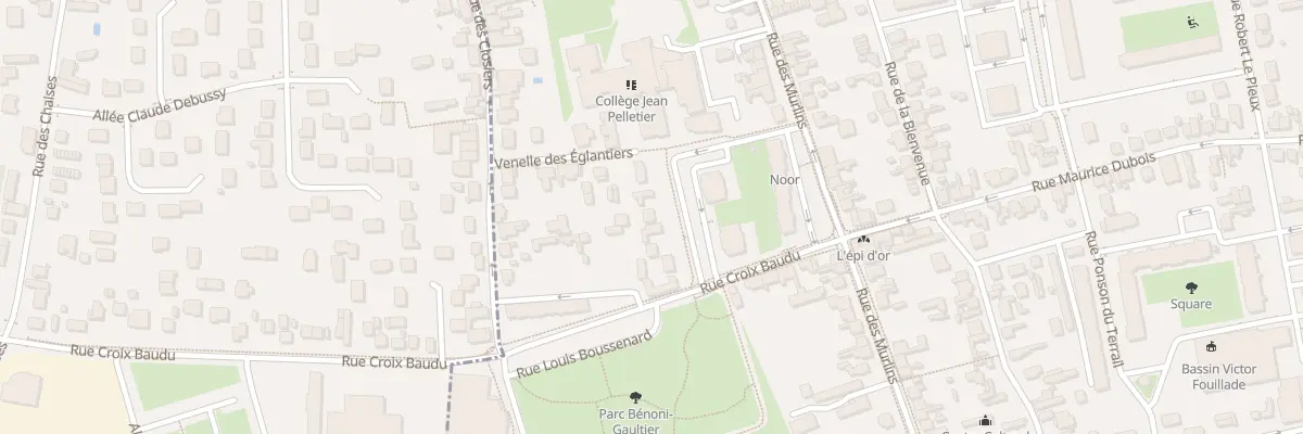Plan du 7 Rue des Tonneliers à Fleury-les-Aubrais
