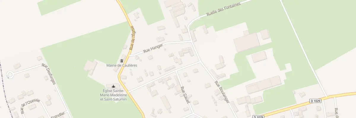 Plan du 2 Rue d’En Haut à Caulières