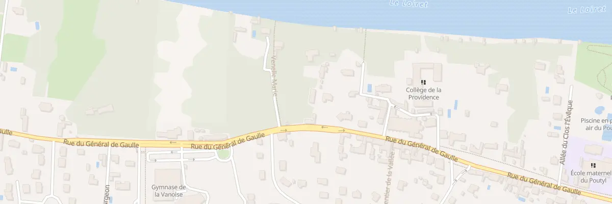 Plan du 908 Rue du Gen de Gaulle à Olivet