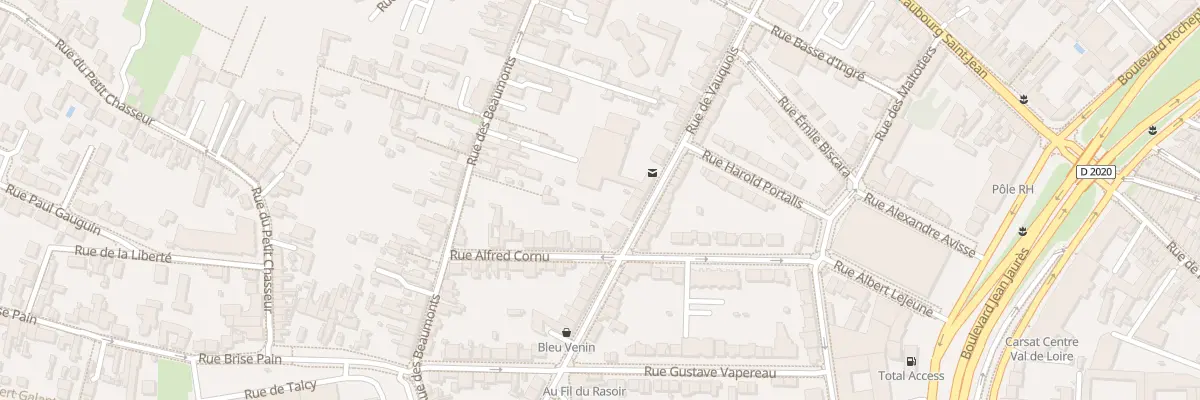 Plan du 39 Rue de Vauquois à Orléans