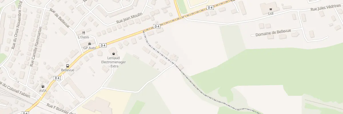 Plan du 8 Rue Pierre Cluzet à Sainte-Feyre