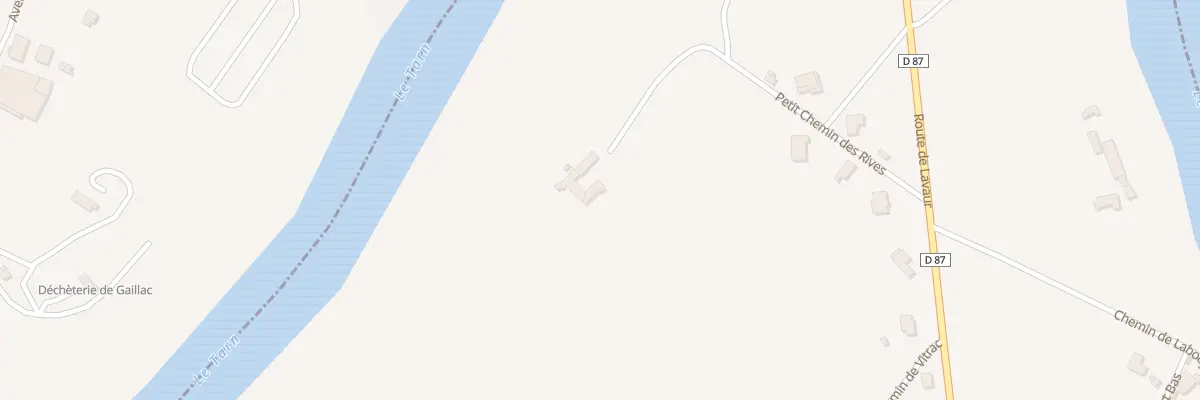 Plan du 350 Petit Chemin des Rives à Brens