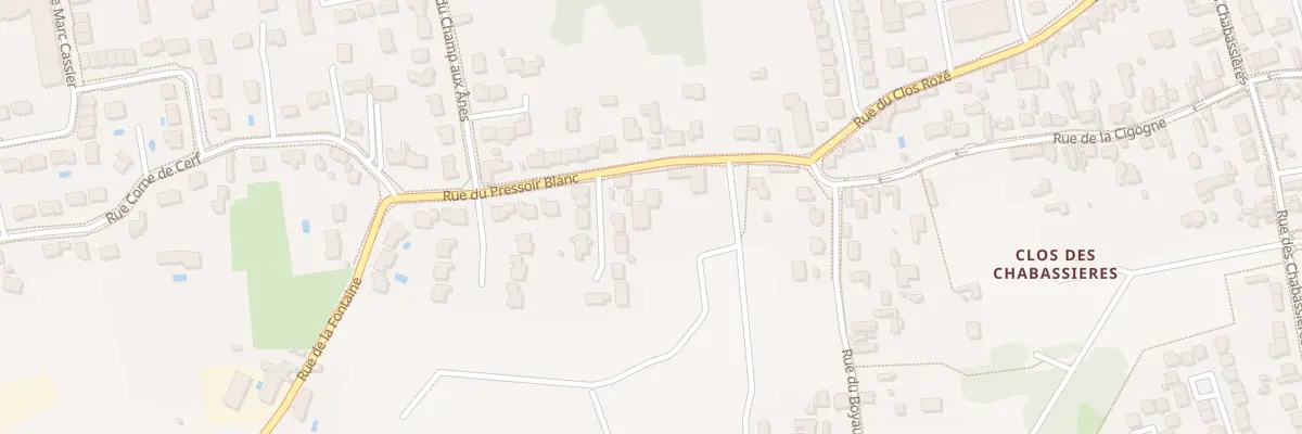 Plan du 13 Rue du Pressoir Blanc à Orléans