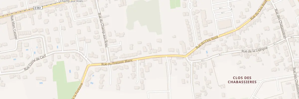Plan du 18 Rue du Pressoir Blanc à Orléans