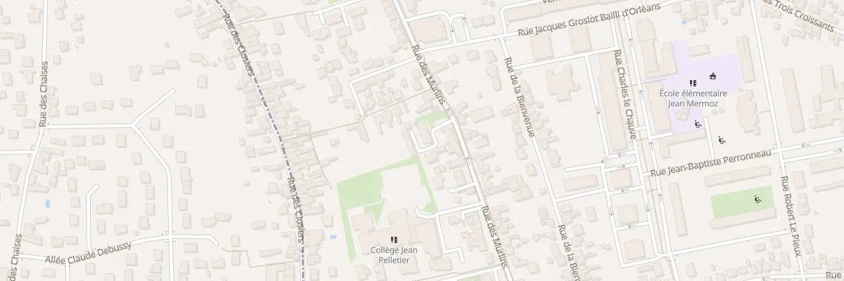 Plan du 259 Rue des Murlins à Orléans