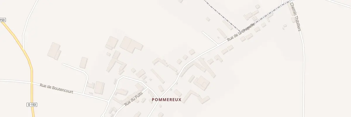 Plan du 3 Rue de la Chapelle à Boutencourt