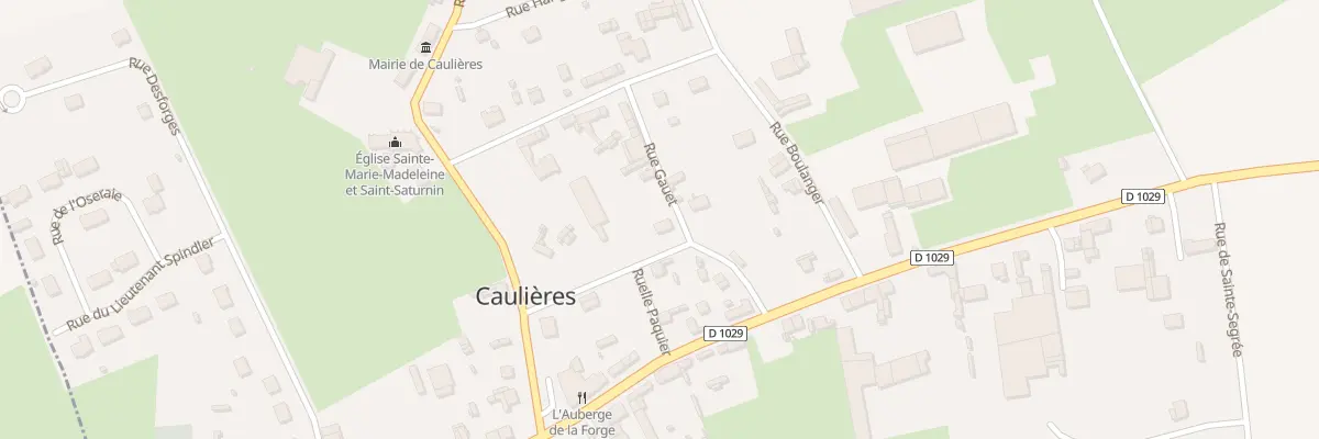 Plan du 4 Rue Corby à Caulières