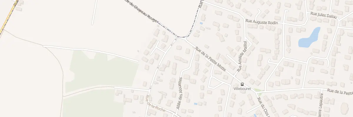 Plan du 123 All des Alouettes à Olivet