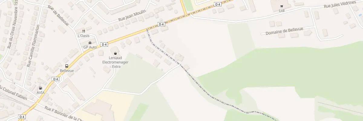 Plan du 10 Rue Pierre Cluzet à Sainte-Feyre