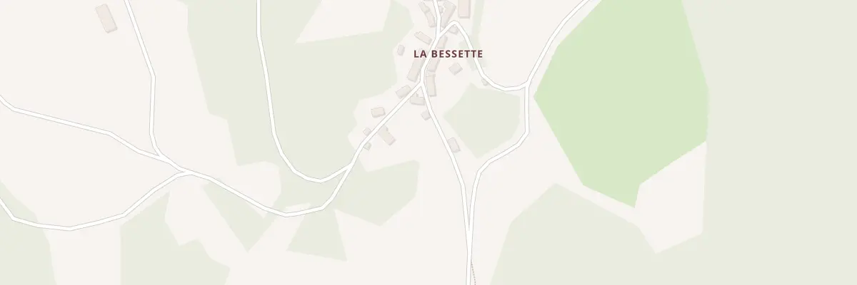 Plan du 11 La Bessette à Tarnac