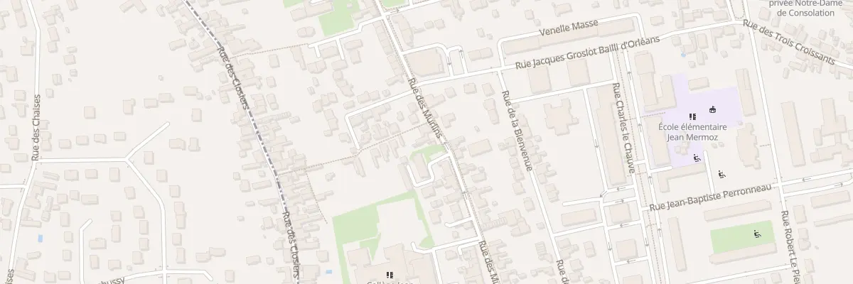 Plan du 261 Rue des Murlins à Orléans