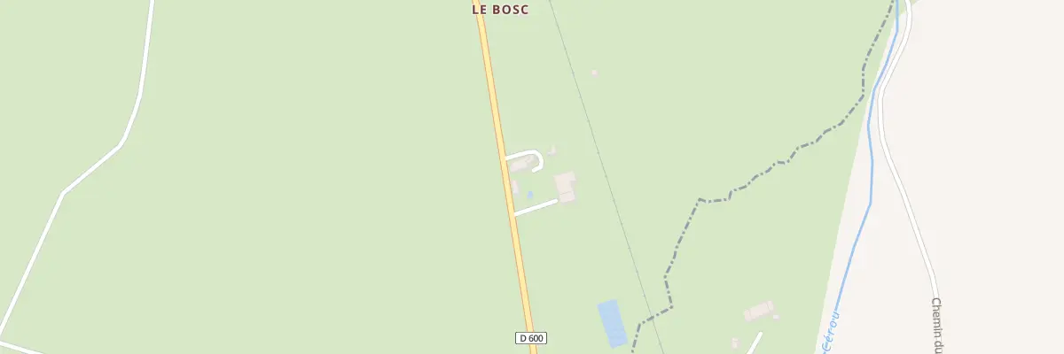 Plan du 5031 Le Bosc à Marnaves