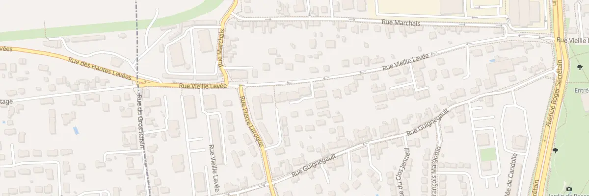 Plan du 83 Rue Vieille Levée à Orléans