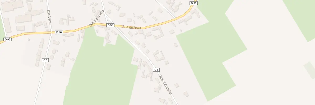 Plan du 9 Rue d’Ecatelet à Brombos
