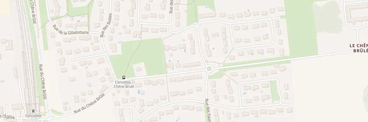 Plan du 415 Rue du Chêne Brûlé à Cercottes
