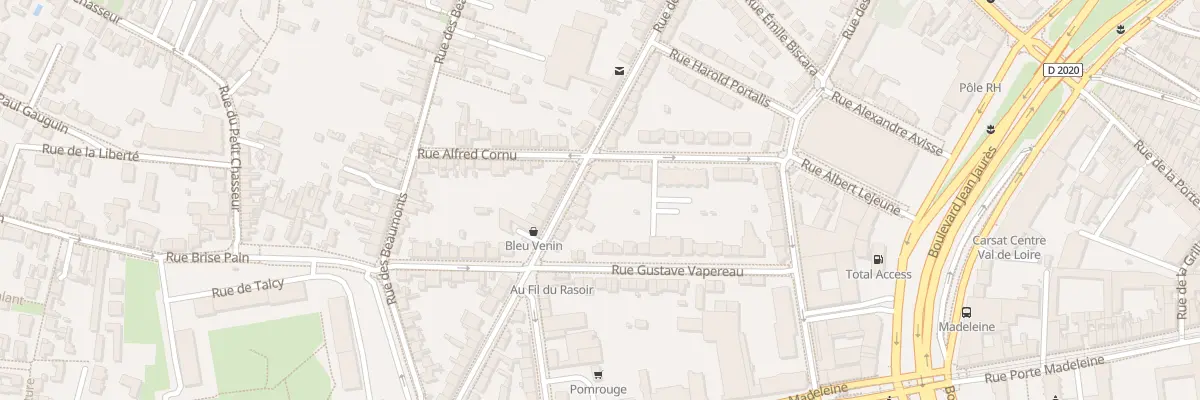 Plan du 34B Rue de Vauquois à Orléans