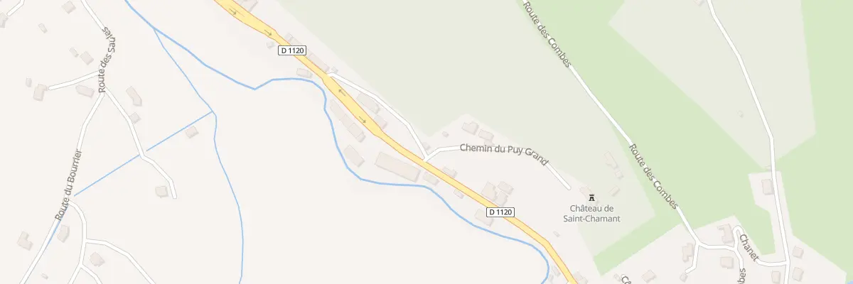 Plan du 54 Av de la Souvigne à Saint-Chamant