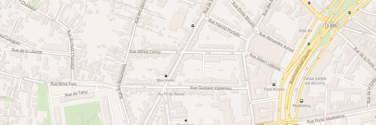 Plan du 36 Rue de Vauquois à Orléans