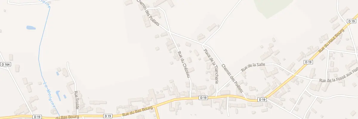 Plan du 3 Rue du Chezeau à Genouilly