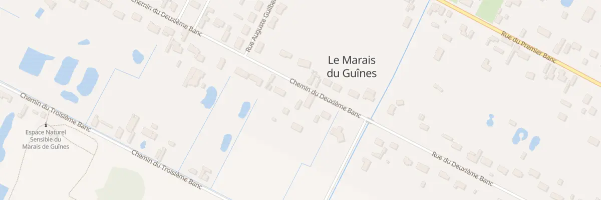 Plan du 554 Che du Deuxieme Banc à Guînes