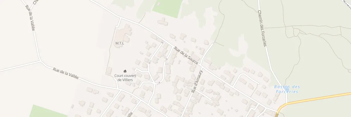 Plan du 12 All des Erables à Villiers-Saint-Frédéric