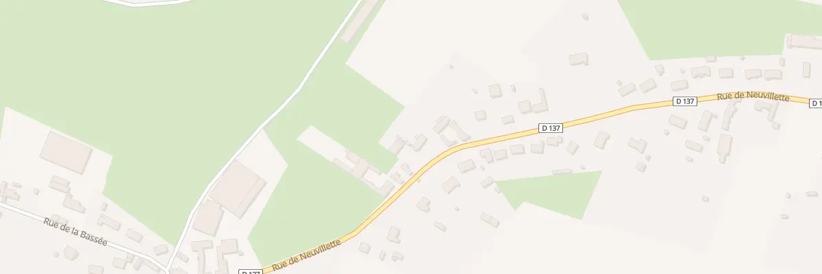 Plan du 801 Rue de Neuvillette à Campagne-lès-Hesdin