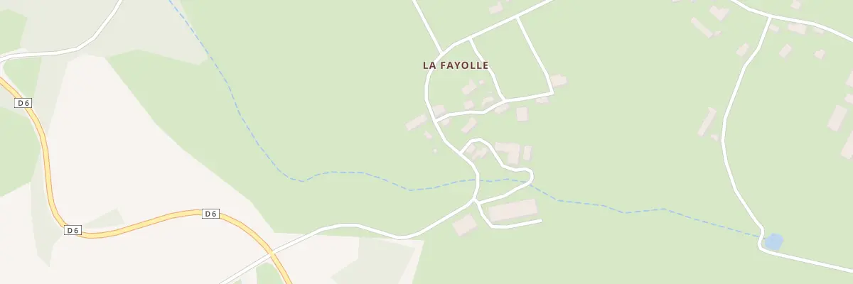 Plan du 8 La Fayolle à Linard-Malval