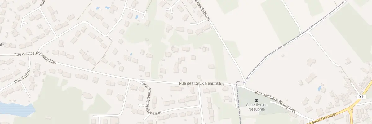 Plan du 9 Rue des Deux Neauphles à Villiers-Saint-Frédéric