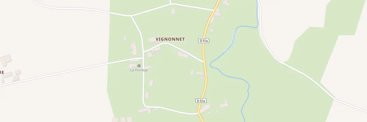 Plan du 32 Vignonnet à Sarzay