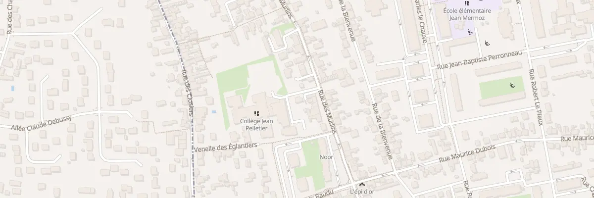 Plan du 245B Rue des Murlins à Orléans