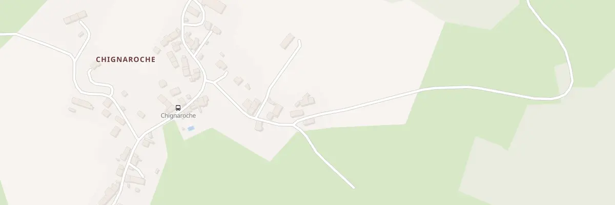 Plan du 25 Chignaroche à Anzême
