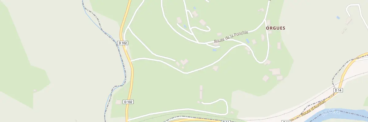 Plan du 5503F A Orgues à Cahus