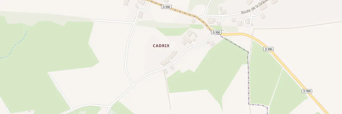 Plan du 5 Cadrix à Lourdoueix-Saint-Pierre