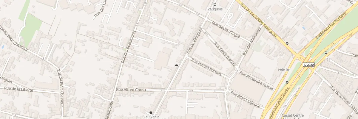 Plan du 45B Rue de Vauquois à Orléans